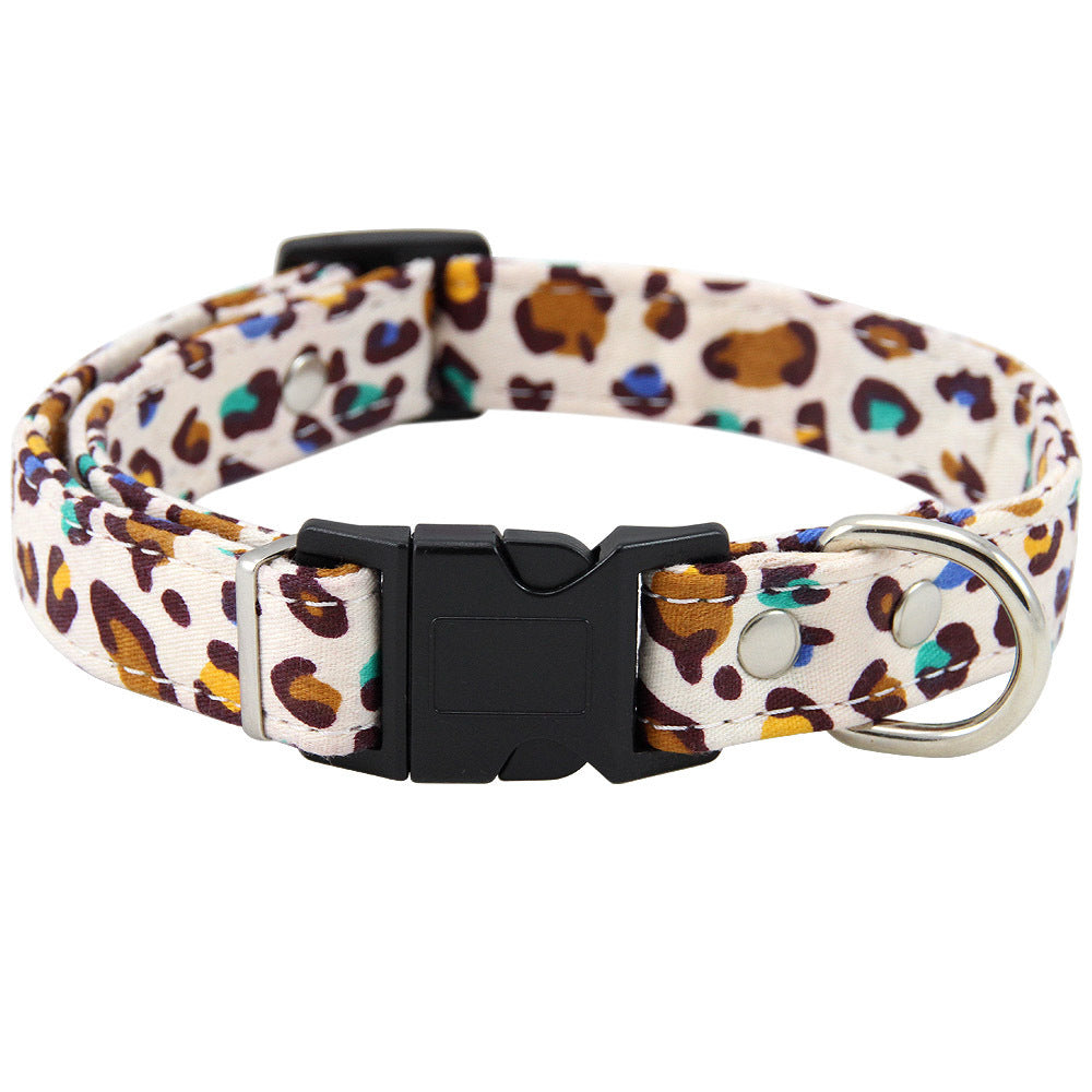 Pet Collar & Leash Set - USA/Jaguar