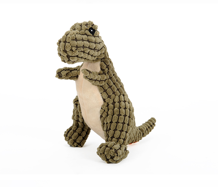 Dinosaur Squeaky Plush Chew Toy