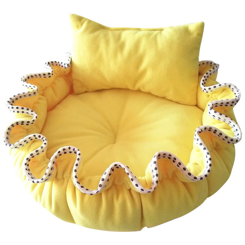 Sun Flower Dog Bed