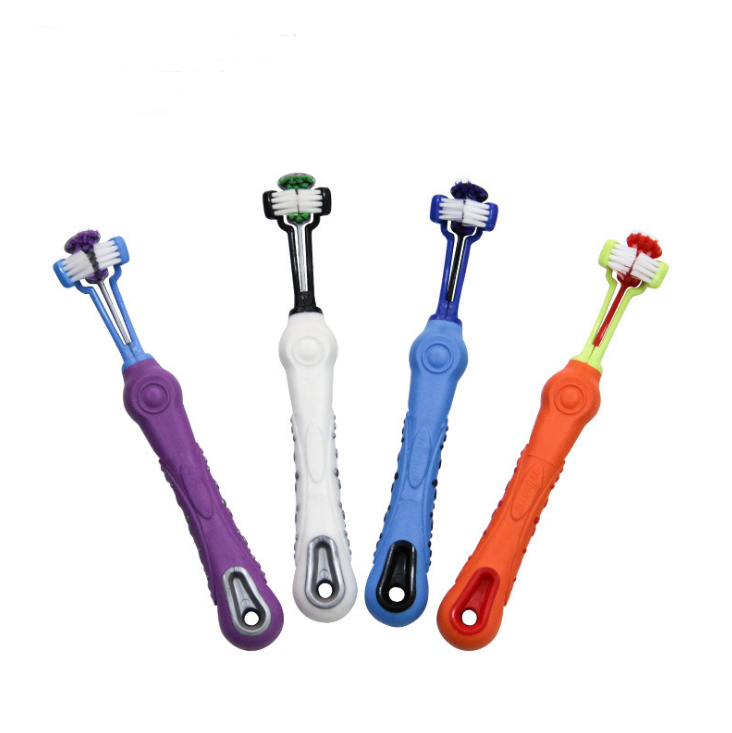 Three Sided Pet Toothbrush