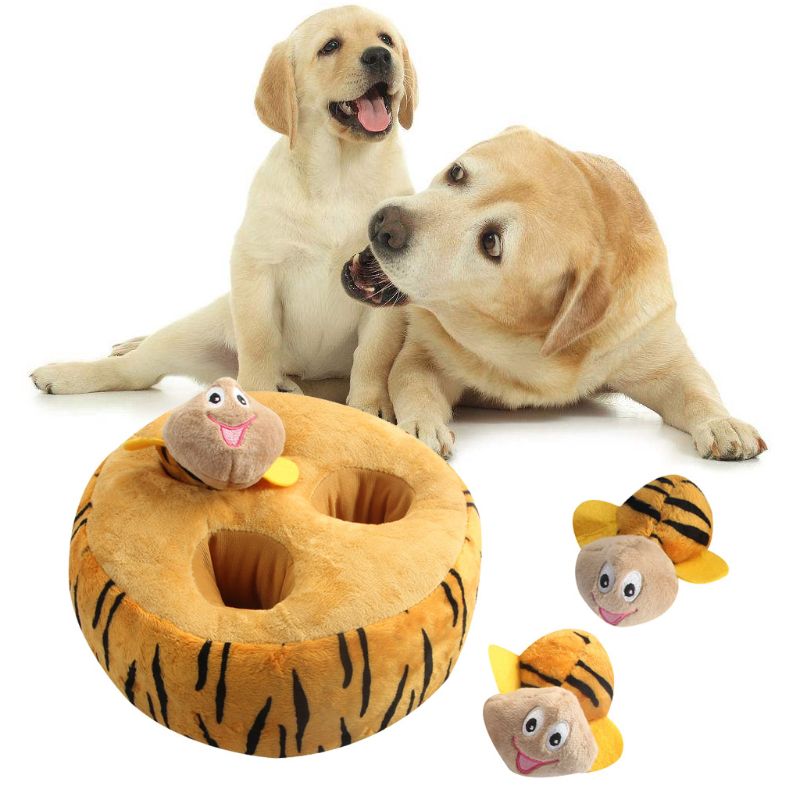 Dog Hide-A-Toy Bee Hive