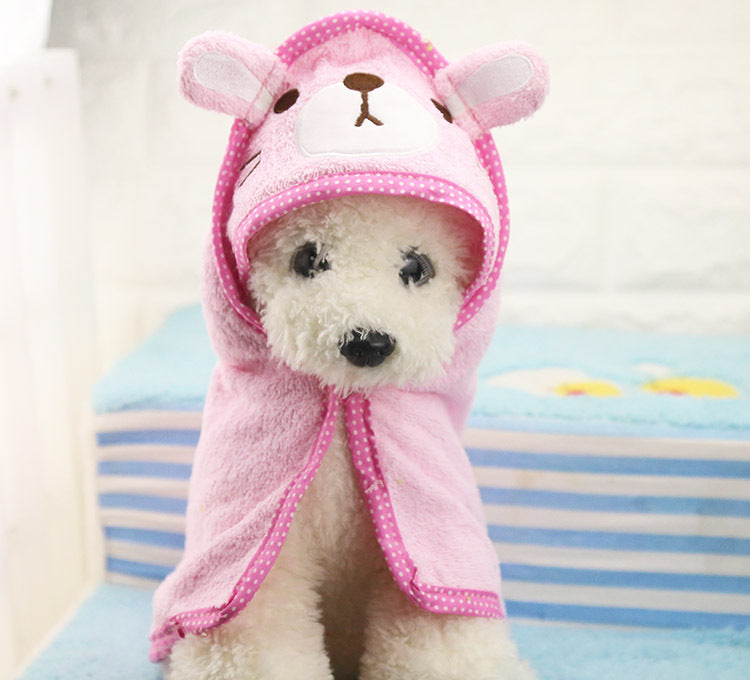 Cute Animal Dog Bath Towel