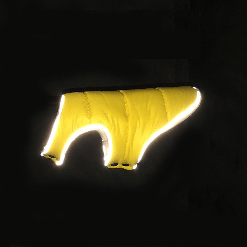 Pet Reflective Fleece Jacket