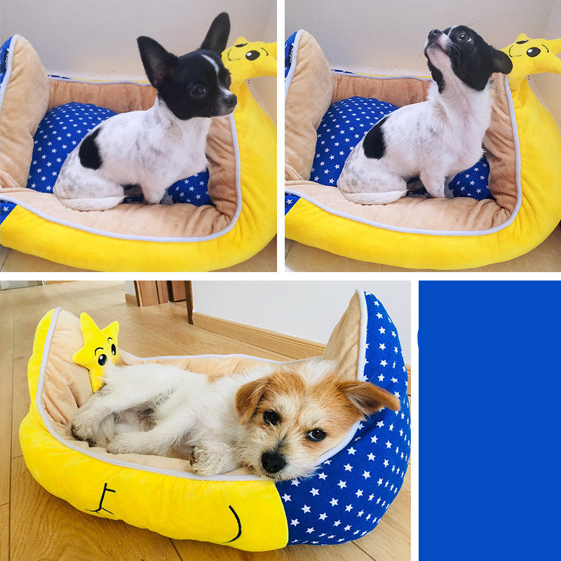 Moon Boat Pet Bed