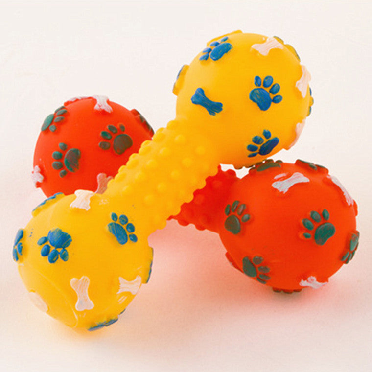 Pet Dumbbell Sound Toy