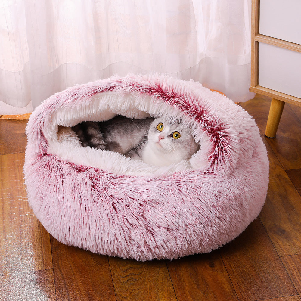 Deep Sleep Half-pack Plush Pet Bed