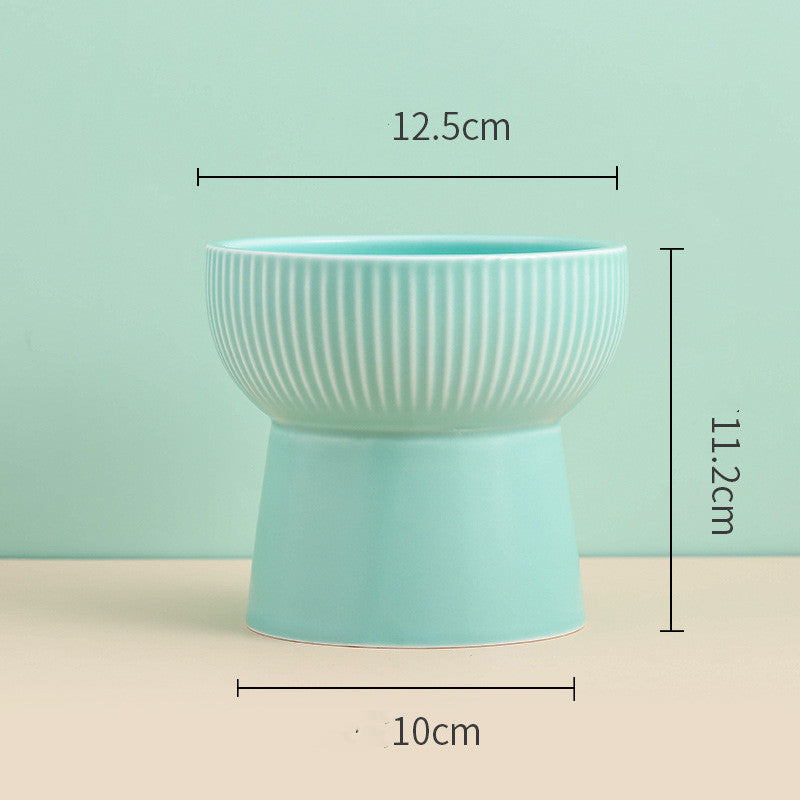 Classy Ceramic Pastel Pet Bowl