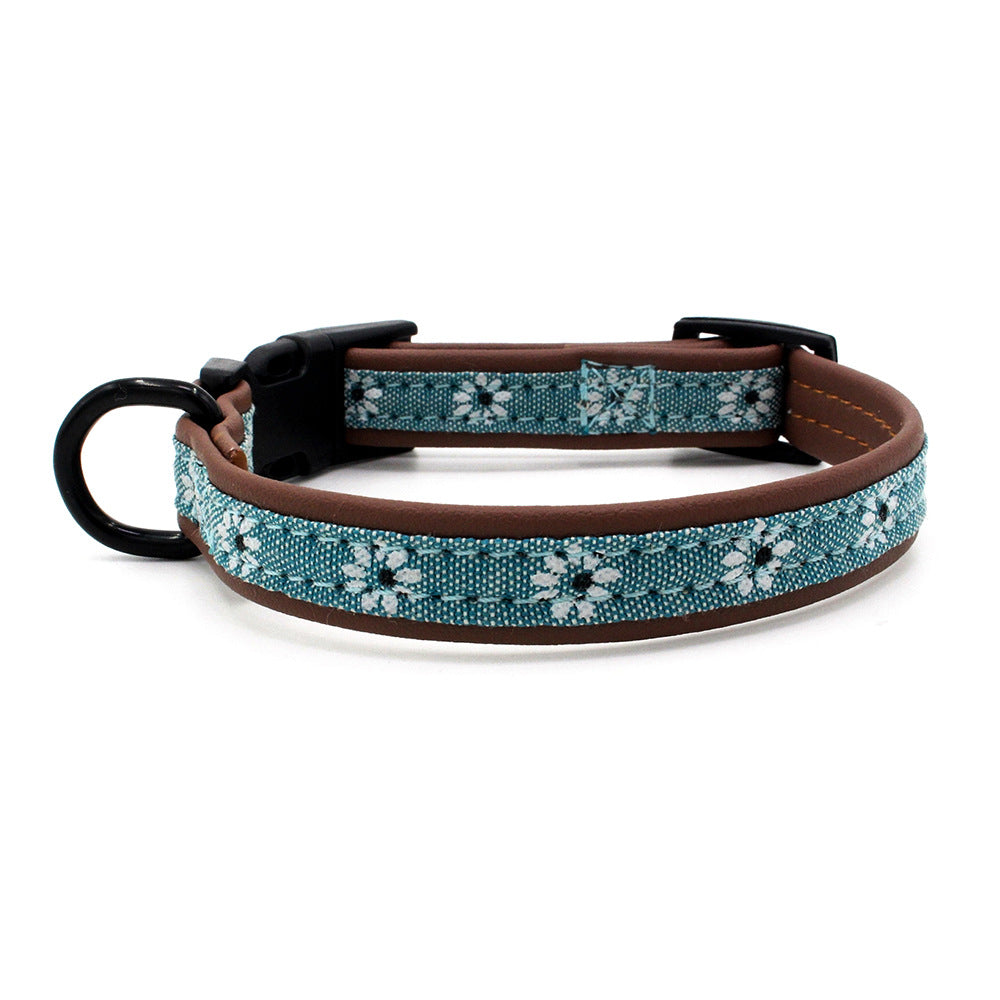 Flower Dog Collar