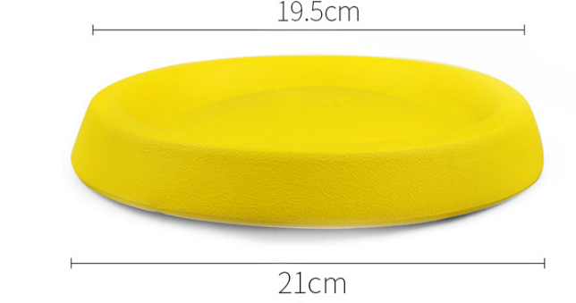 Dog Yellow Throwing Toy