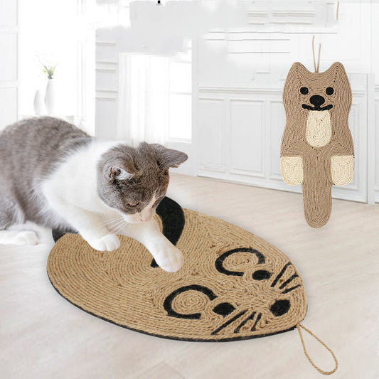 Mouse-Shaped Cat Scratching Board