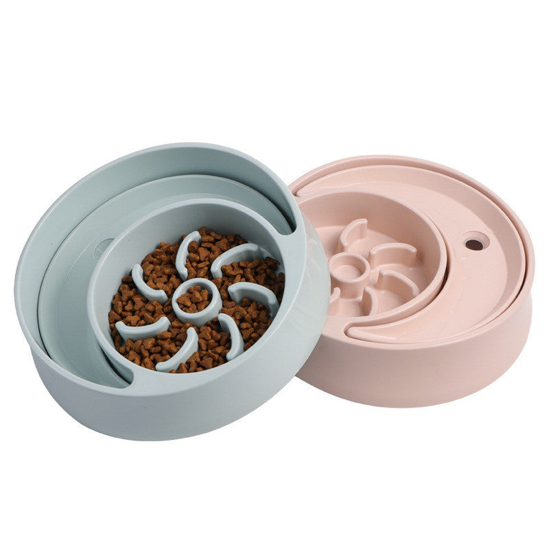 Moon And Sun Pet Bowl Feeder