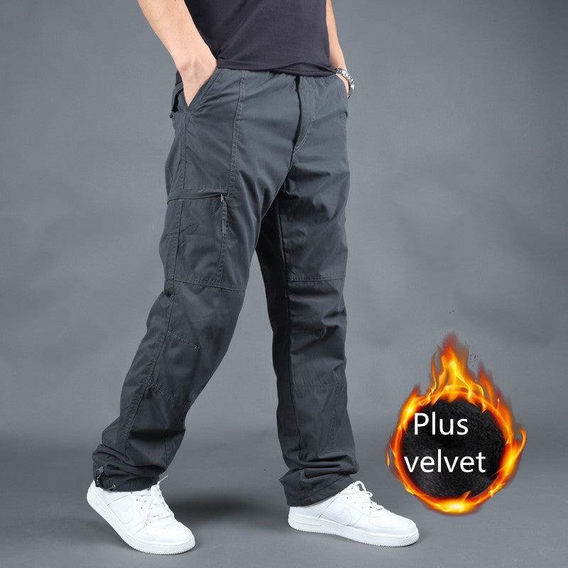 Multi-Pocket Work Pants