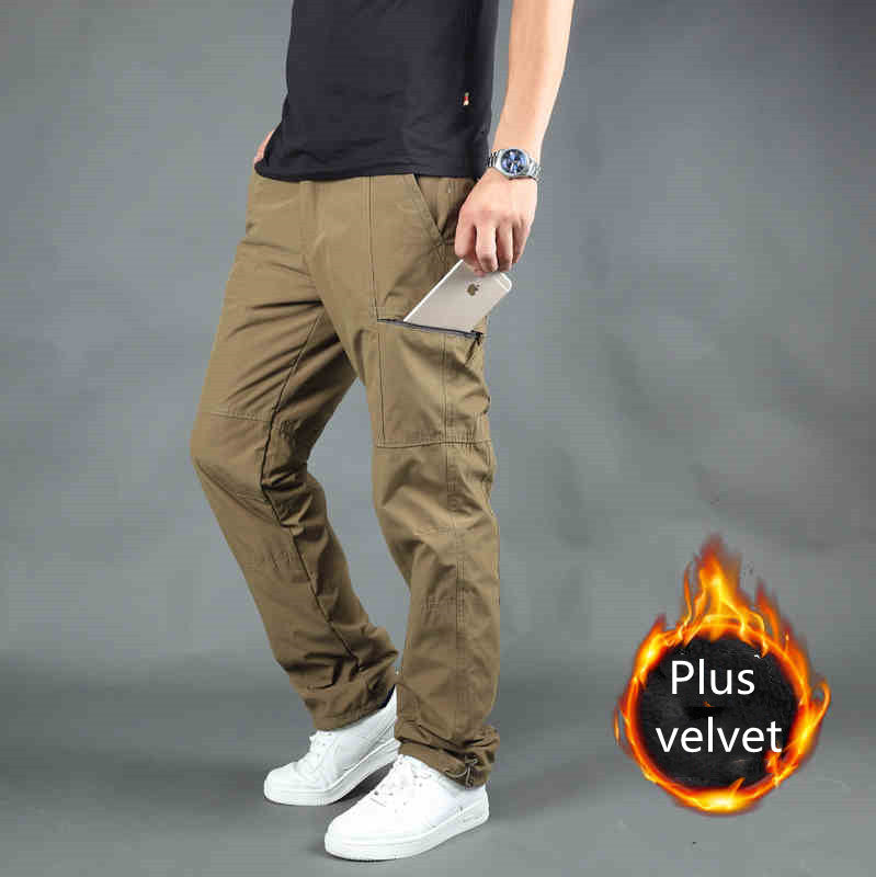 Multi-Pocket Work Pants