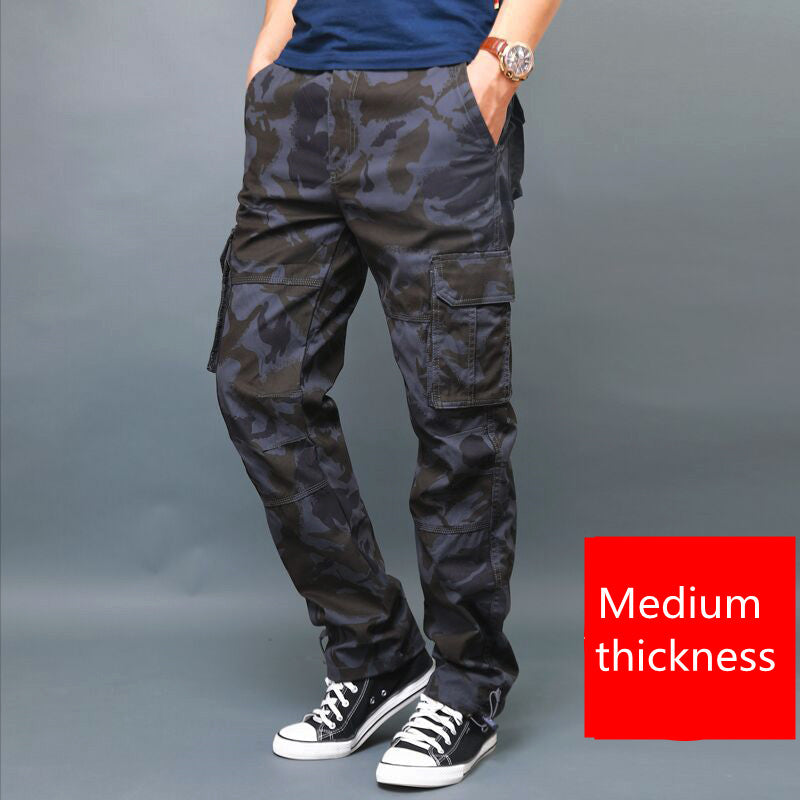 Multi-Pocket Work Pants