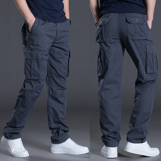 Multi-Pocket Work Pants