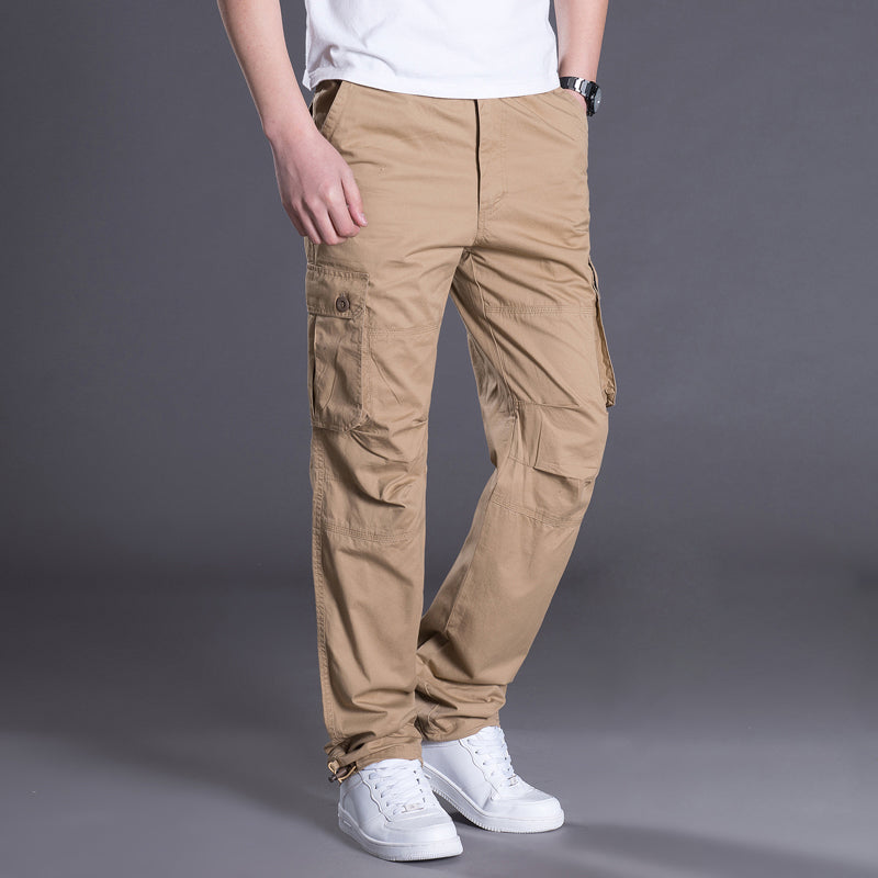 Multi-Pocket Work Pants