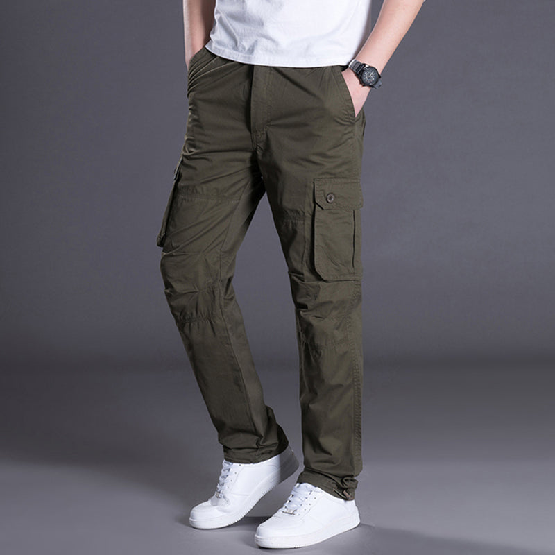 Multi-Pocket Work Pants