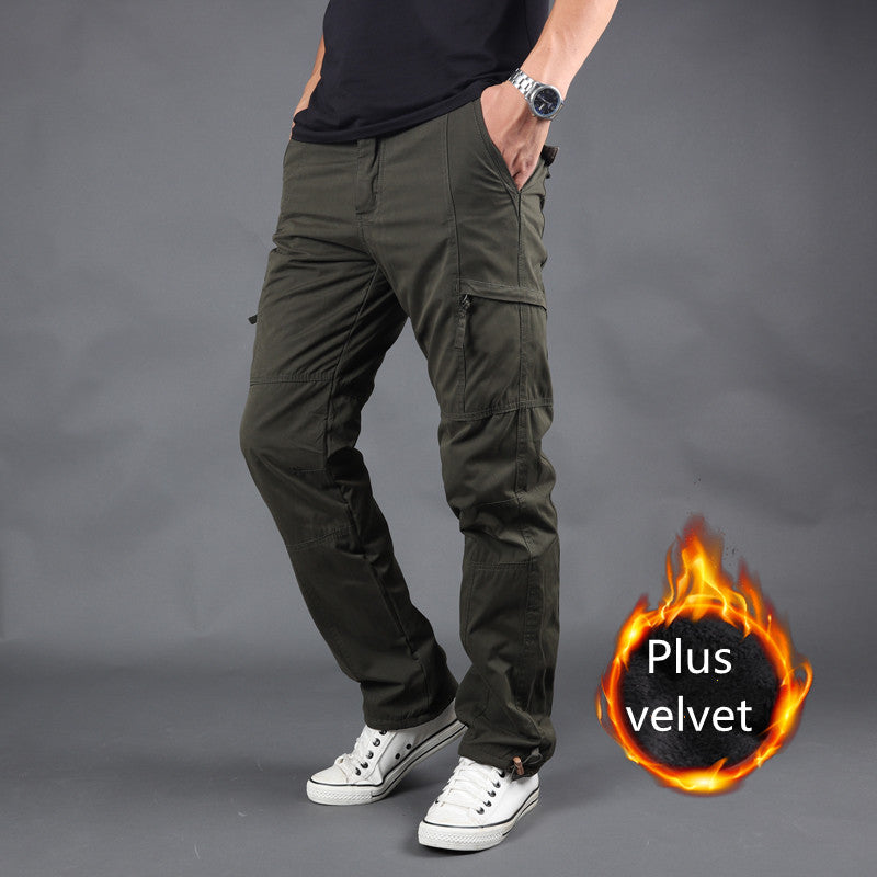 Multi-Pocket Work Pants