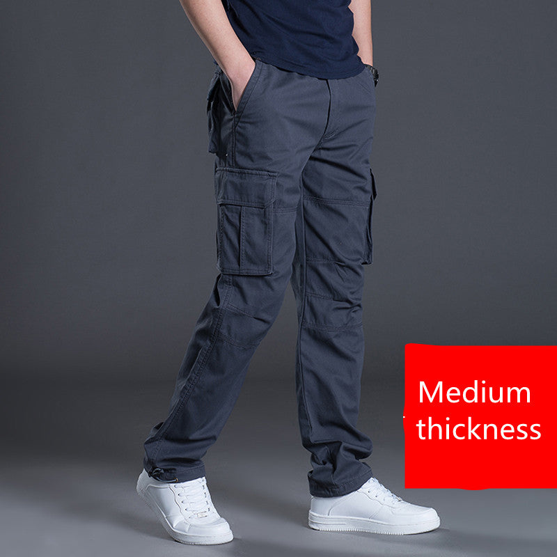 Multi-Pocket Work Pants