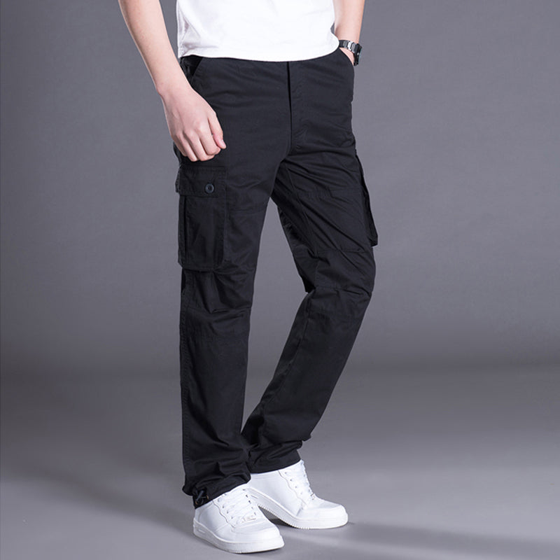 Multi-Pocket Work Pants