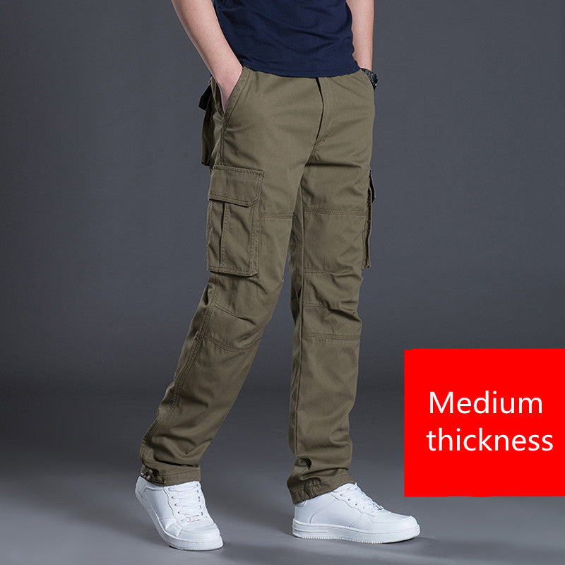 Multi-Pocket Work Pants