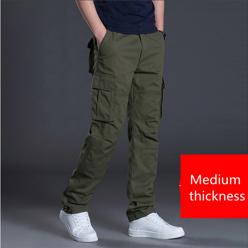 Multi-Pocket Work Pants