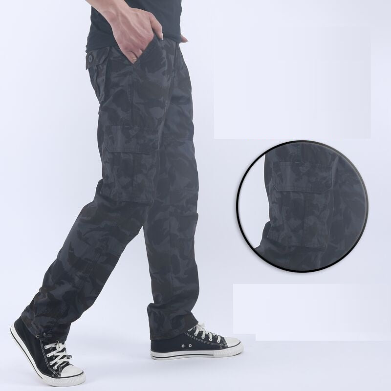 Multi-Pocket Work Pants