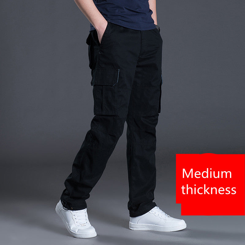 Multi-Pocket Work Pants