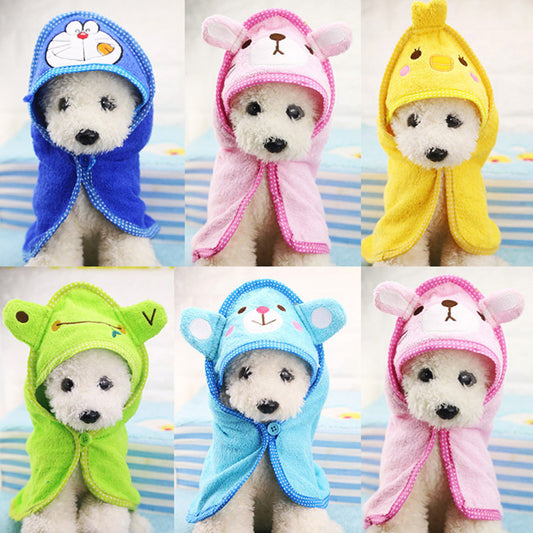 Cute Animal Dog Bath Towel