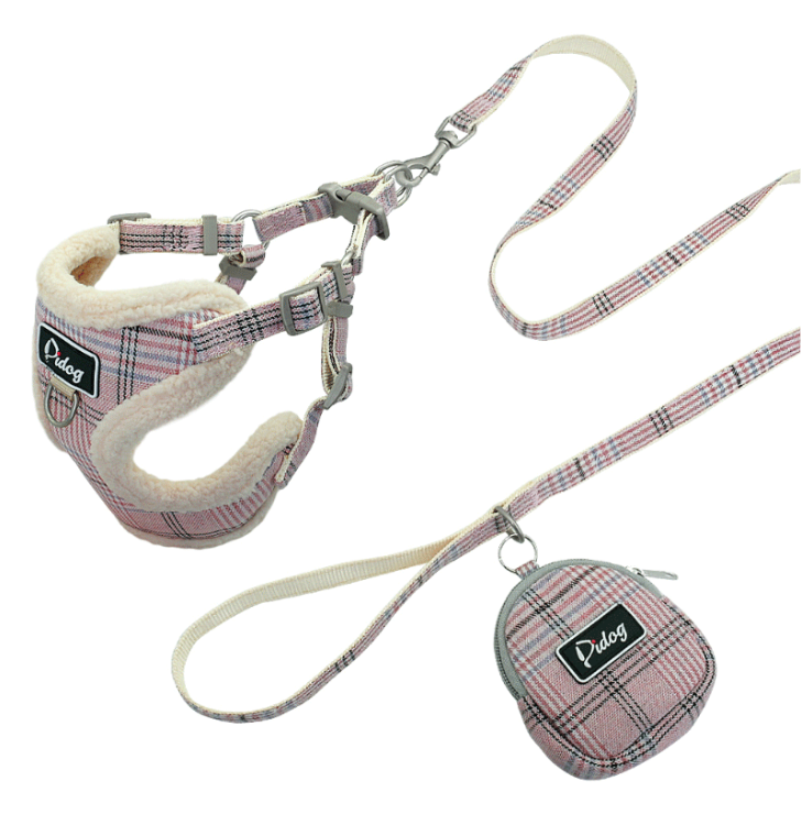 Small Harness Set with Leash and Bag