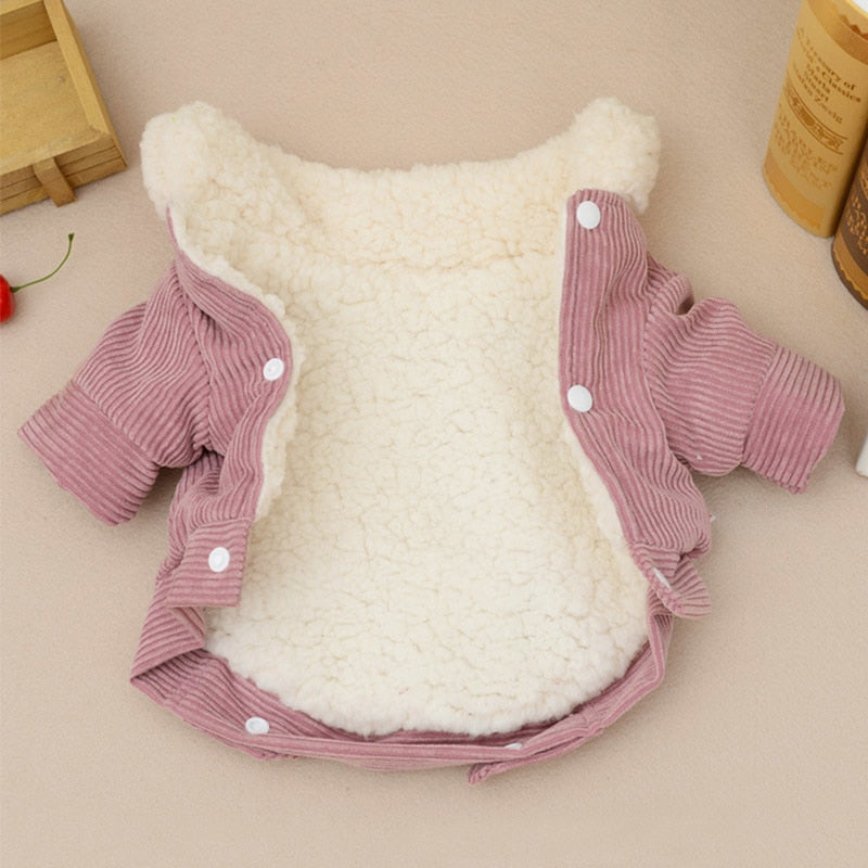 Soft Pink/Green Dog Jacket