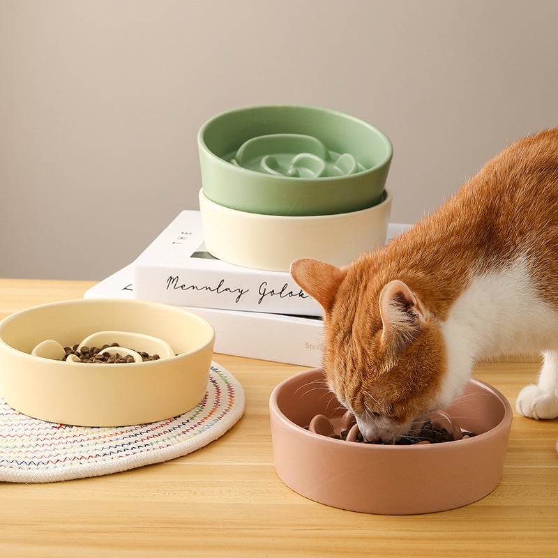 Ceramic Pastel Pet Bowl