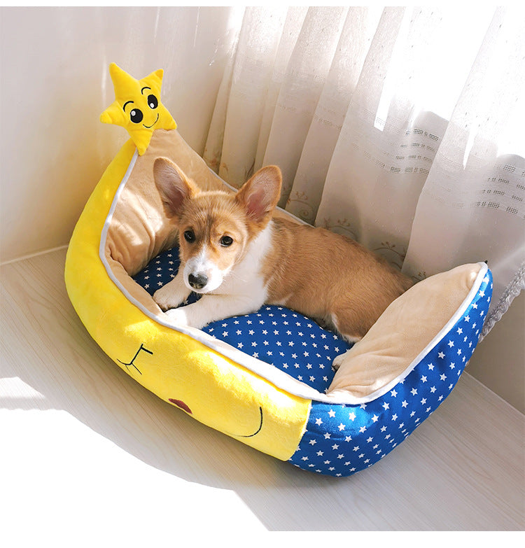 Moon Boat Pet Bed