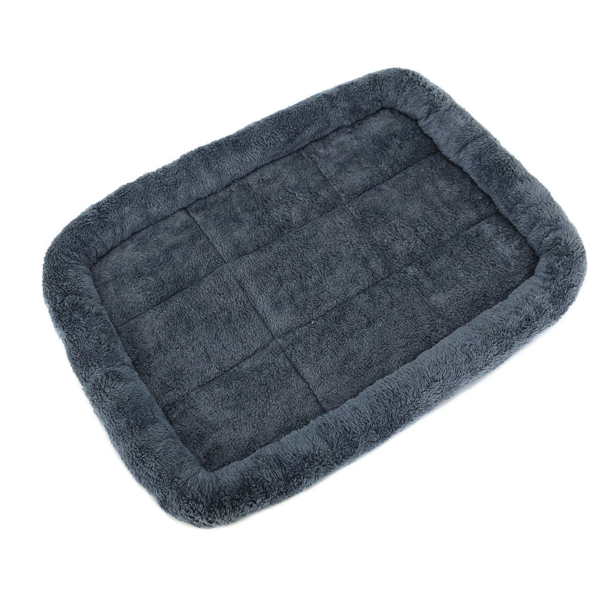 Animal Fluffy Gray Bed