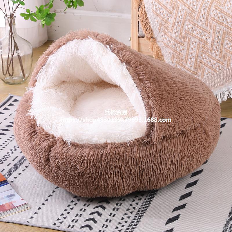 Deep Sleep Half-pack Plush Pet Bed