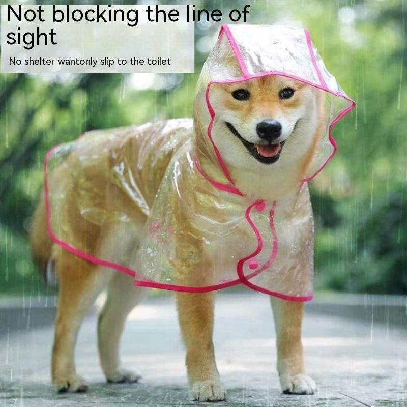 Pet Plastic Raincoat