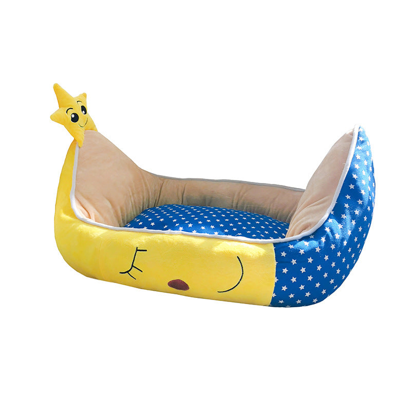 Moon Boat Pet Bed