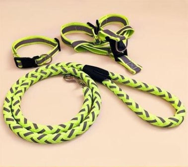 Pet Reflectable Leash Set