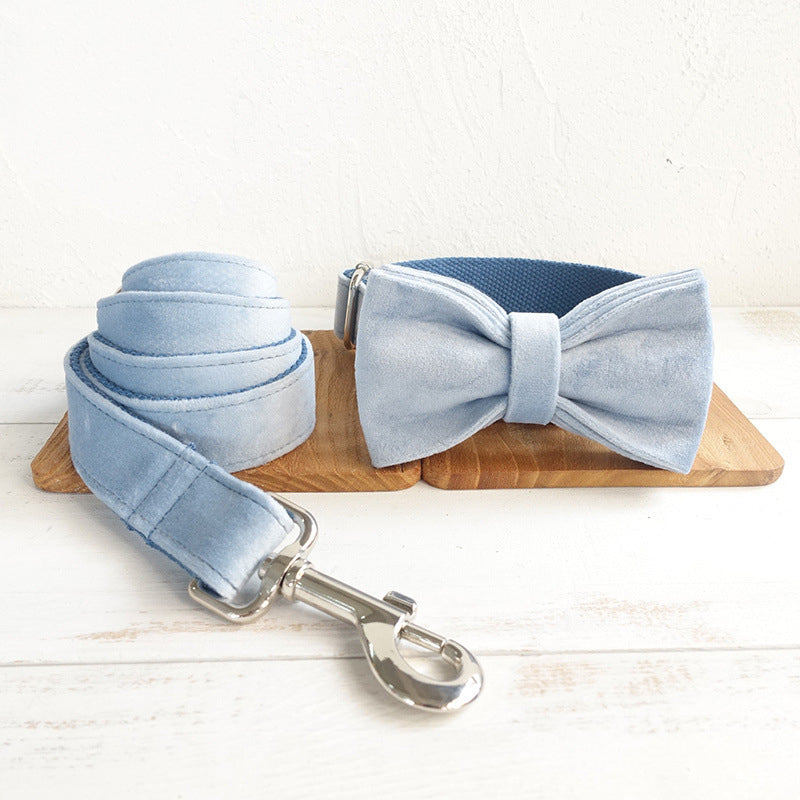 Sky Blue Thick Velvet Set