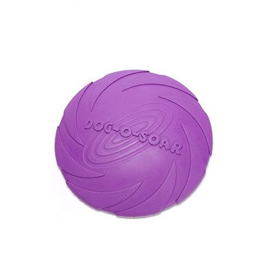 Dog Fetch Rubber Flying Disc