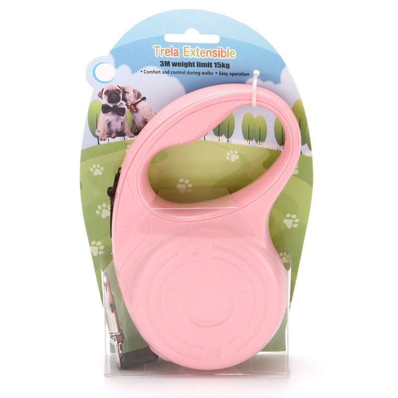 Pastel Automatic Dog Leash