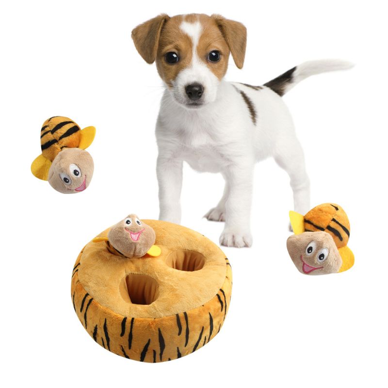 Dog Hide-A-Toy Bee Hive