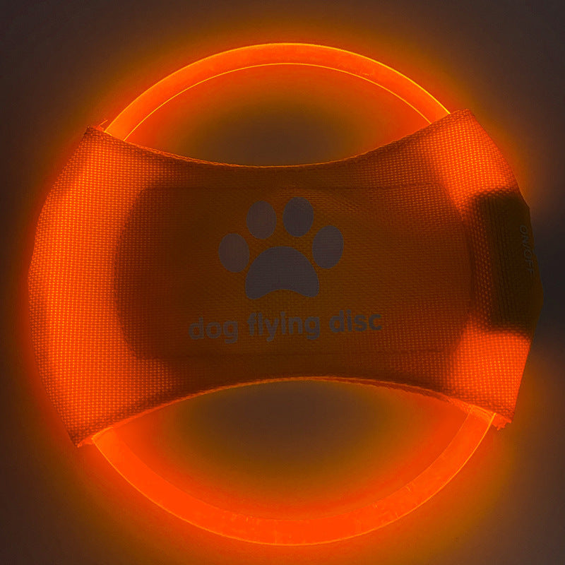 Dog Flying Discs Light Glowing LED