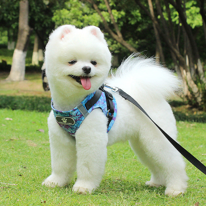 Ocean Printed Dog Vest