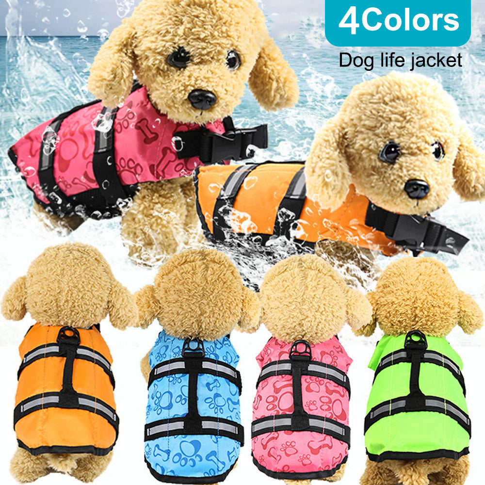 4 Colors Dog LIfe Jacket