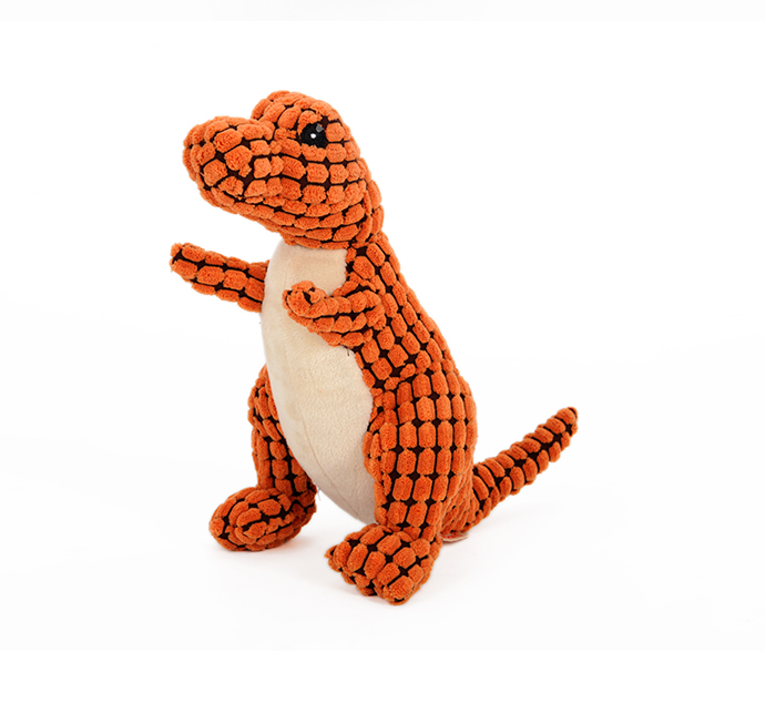 Dinosaur Squeaky Plush Chew Toy