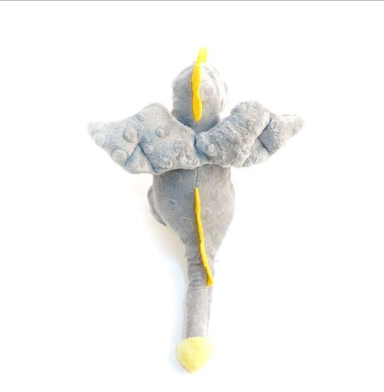 Plush Dinosaur Dog Toy