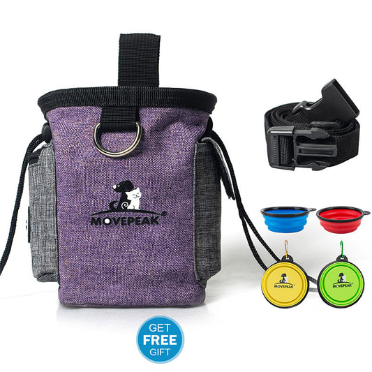 Purple Grey Training Pouch