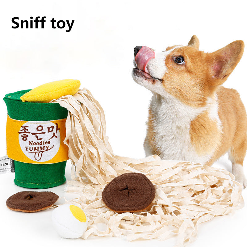 Noodle Bucket Sniff Toy