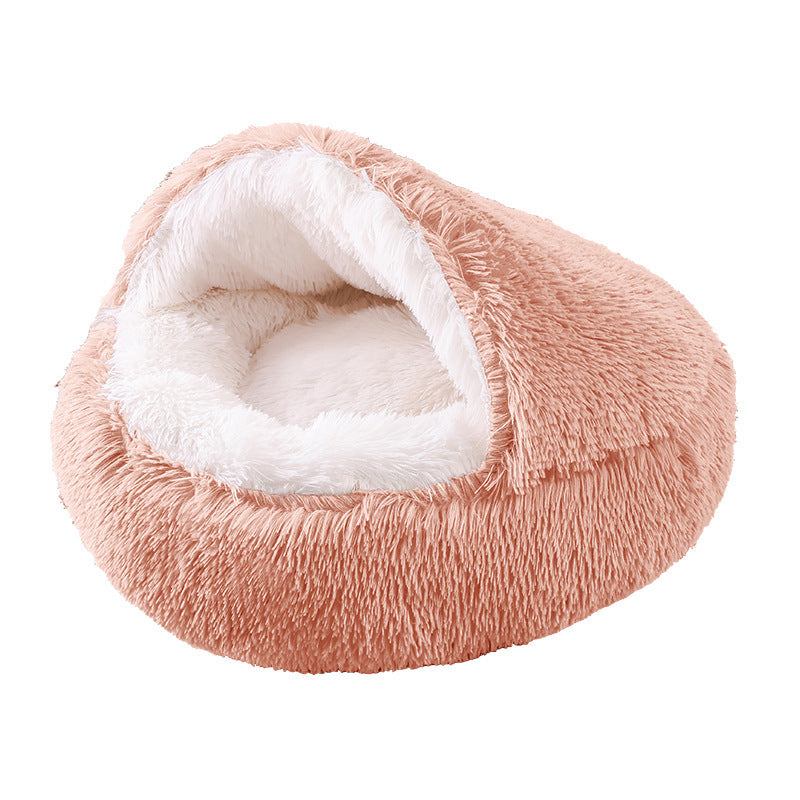 Deep Sleep Half-pack Plush Pet Bed